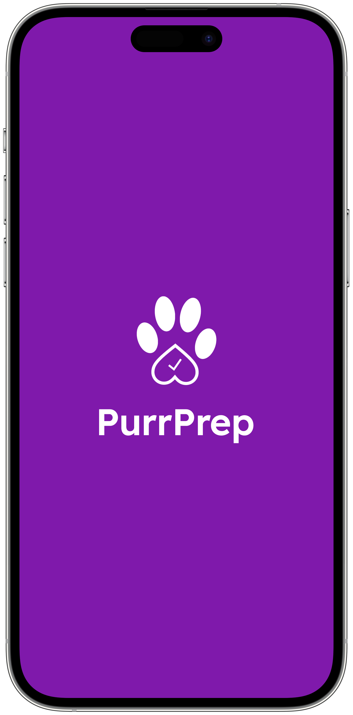 PurrPrep App Screen